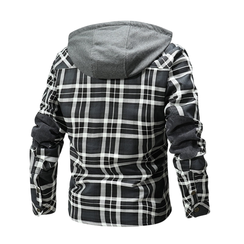 Lumberjack Hooded Jacket - hdlm.brgnd
