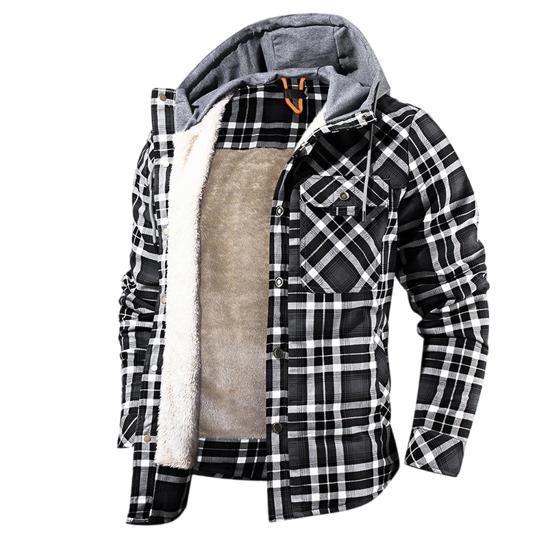 Lumberjack Hooded Jacket - hdlm.brgnd