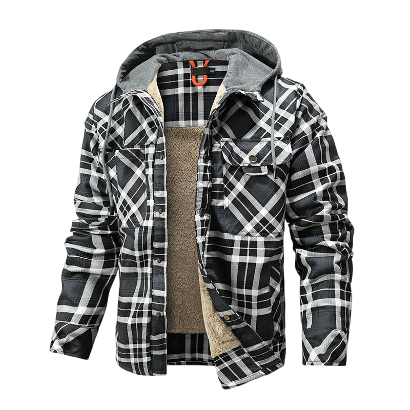 Lumberjack Hooded Jacket - hdlm.brgnd
