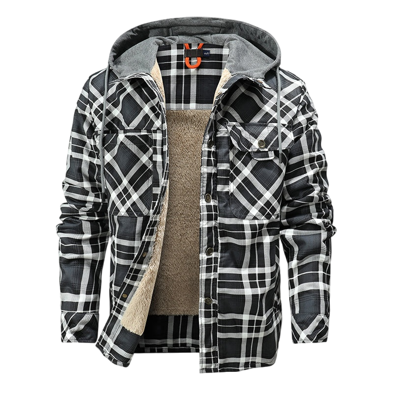 Lumberjack Hooded Jacket - hdlm.brgnd