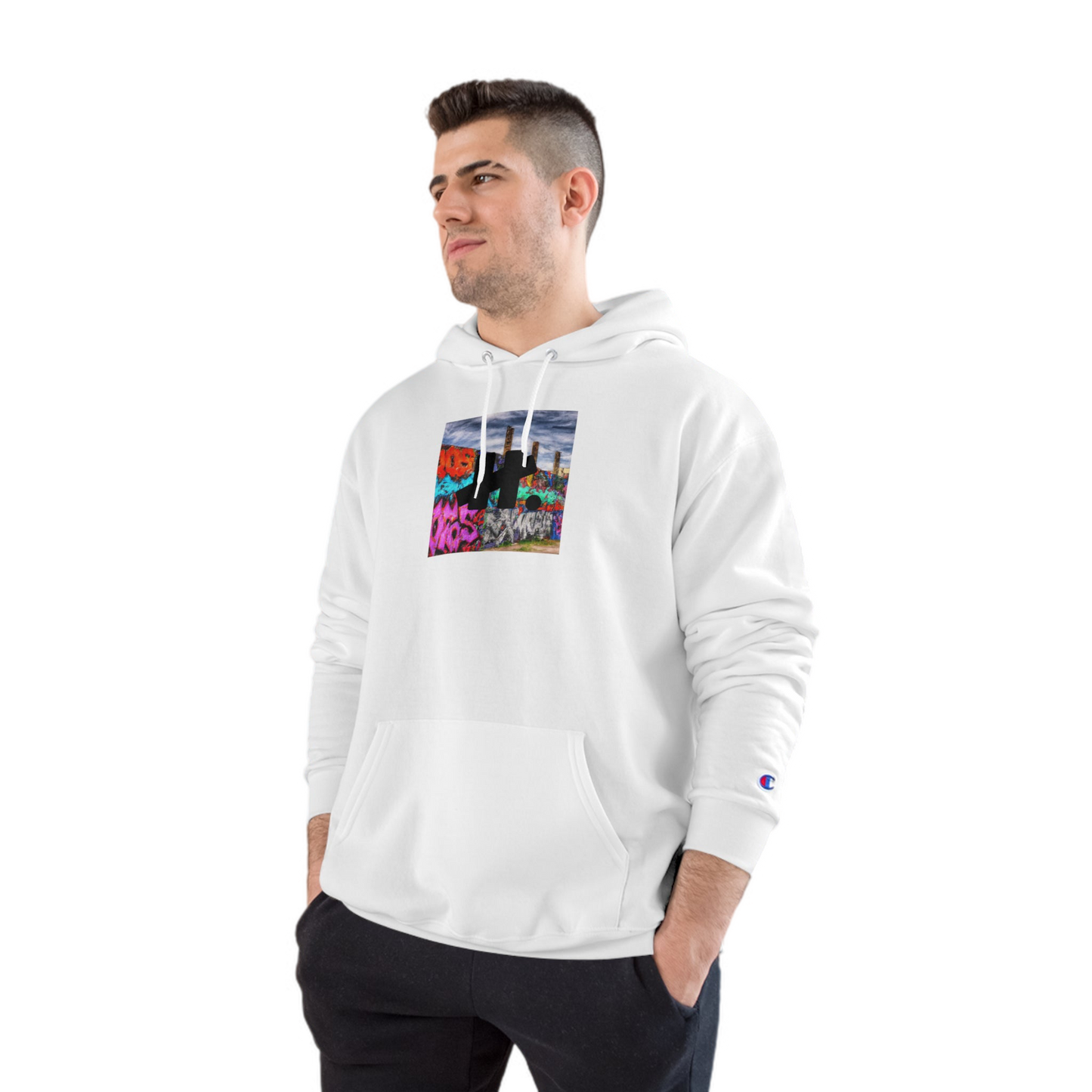 Reclaimer paints - Hoodie - hdlm.brgnd