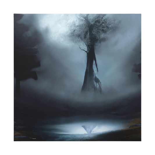 Dark Forest Haven - Canvas - hdlm.brgnd