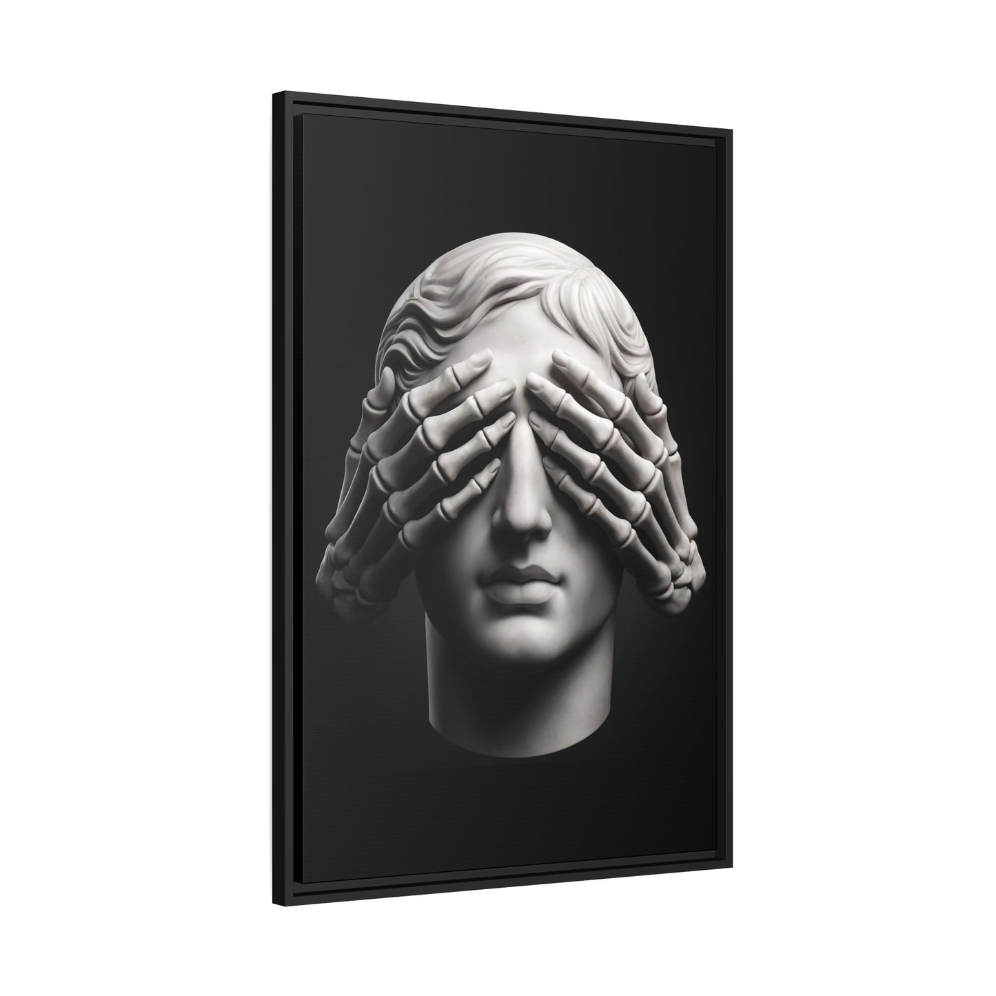 See No Evil Canvas & Frame - hdlm.brgnd