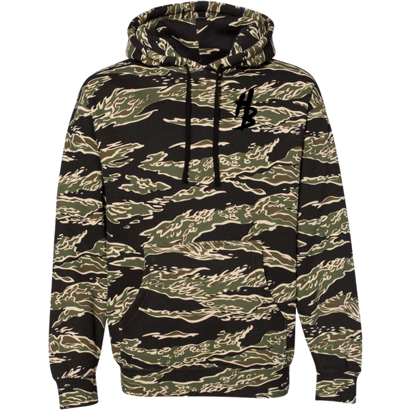 HB Tiger Stripe Camo Hoodie - hdlm.brgnd