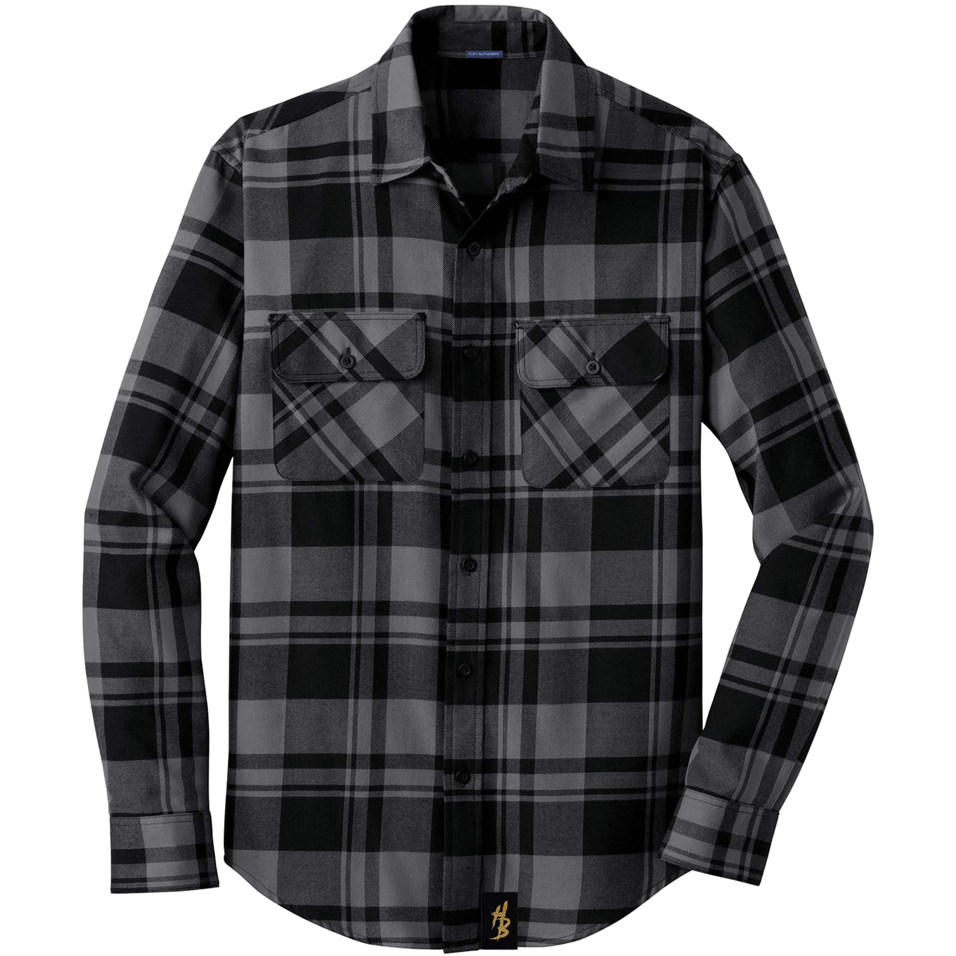 HB Icon Plaid Flannel - hdlm.brgnd