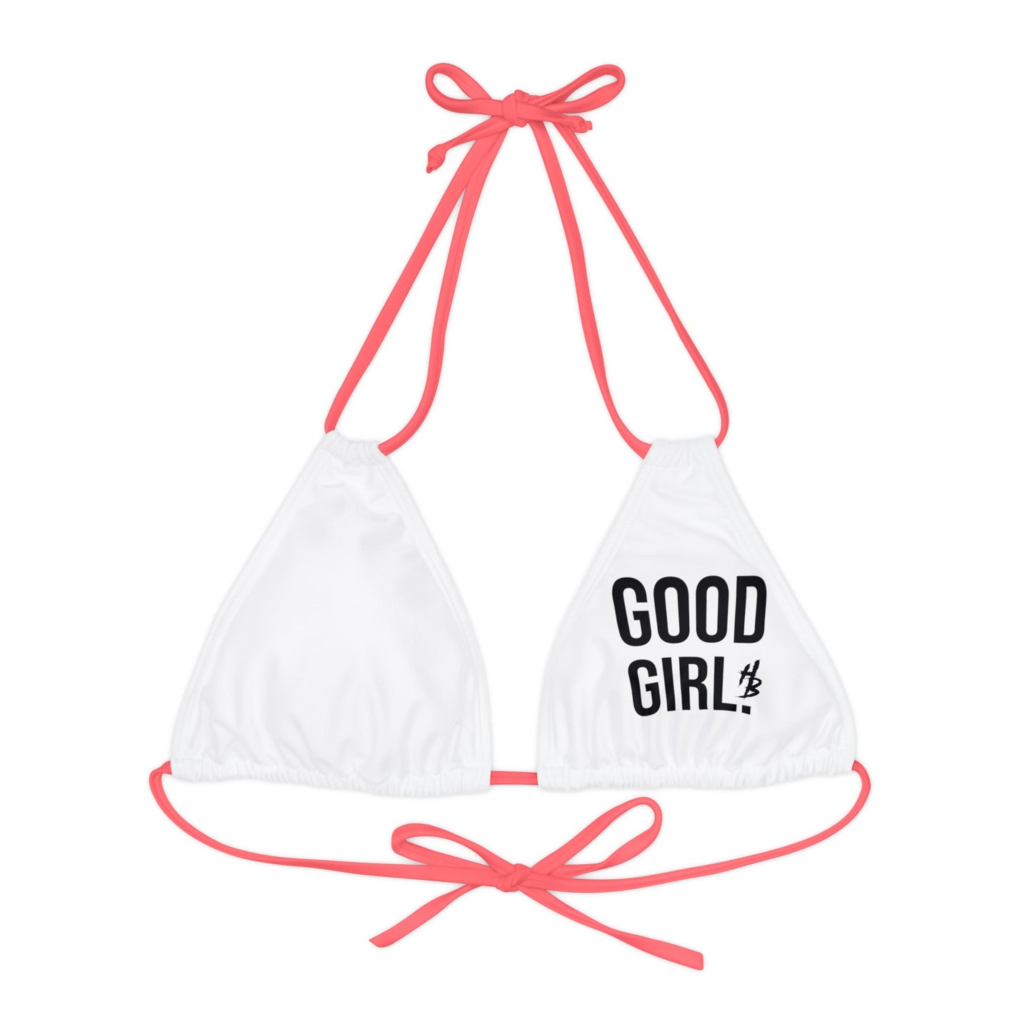 Good Girl White Bikini Top - hdlm.brgnd