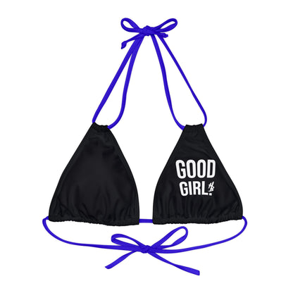 Good Girl Black Bikini Top - hdlm.brgnd