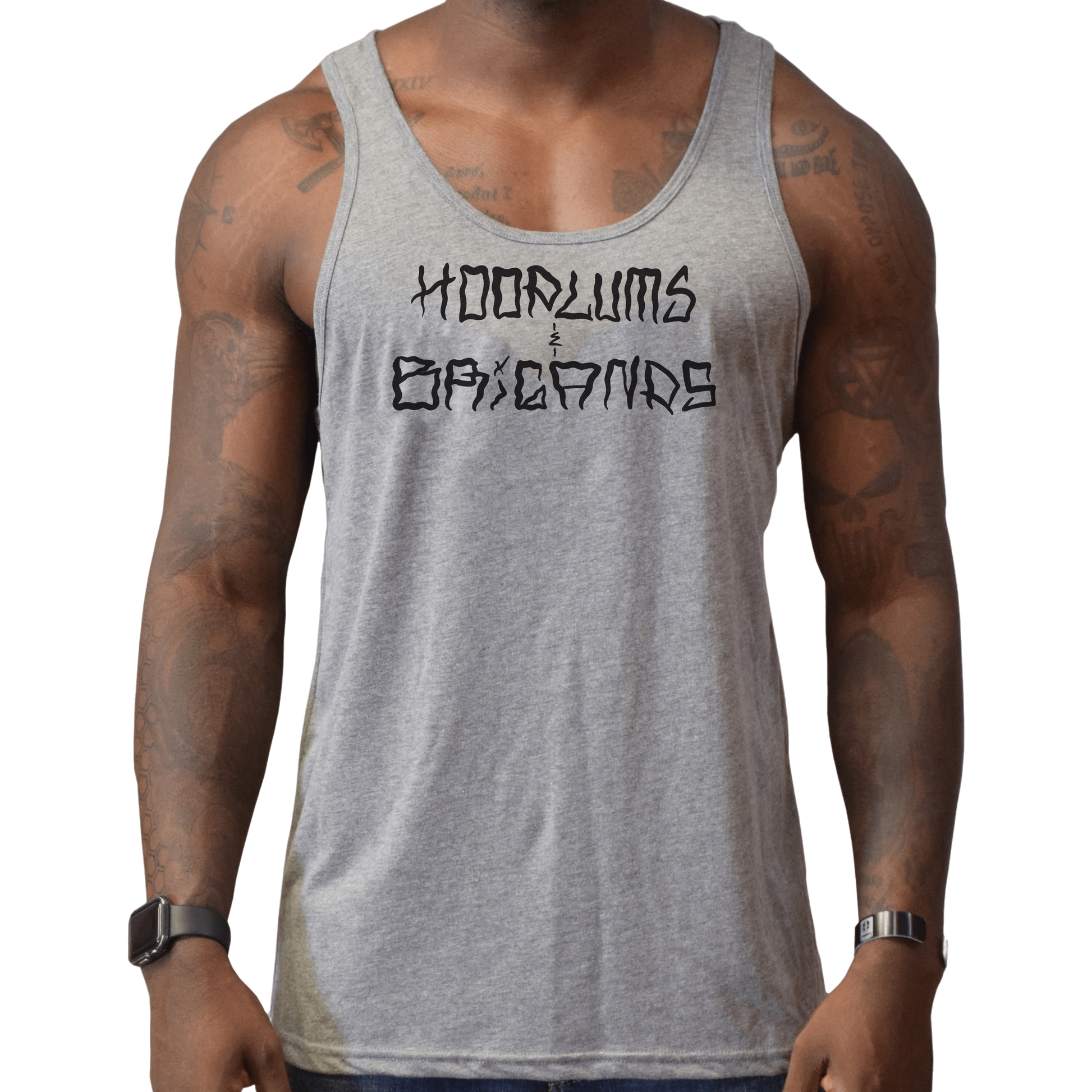 Hoodlums & Brigands Logo Men's Tank - hdlm.brgnd