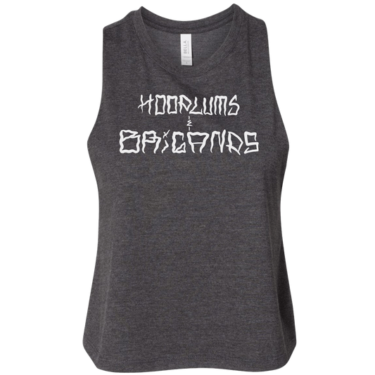 Hoodlums & Brigands Logo Crop Tank - hdlm.brgnd
