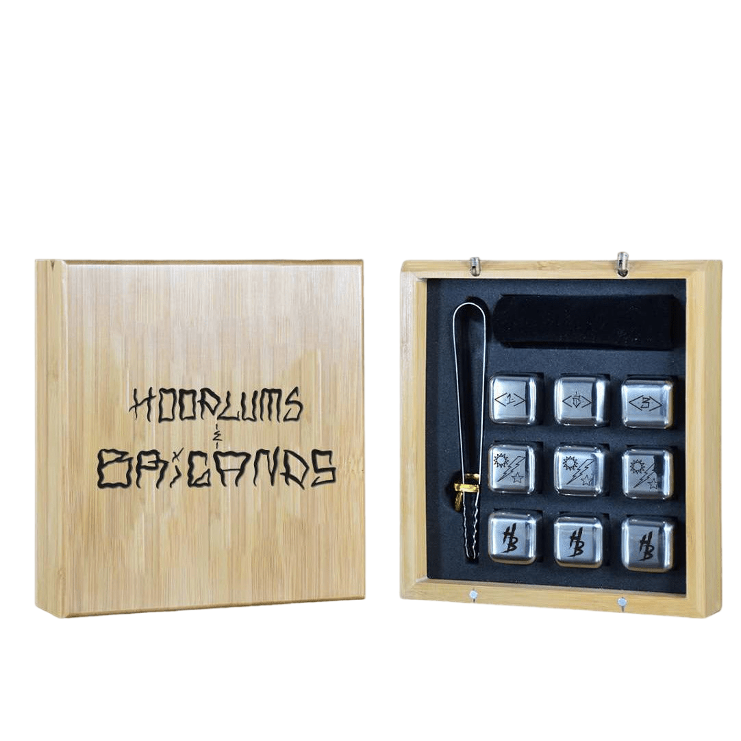 Hoodlums & Brigands Whiskey Stone Box - hdlm.brgnd