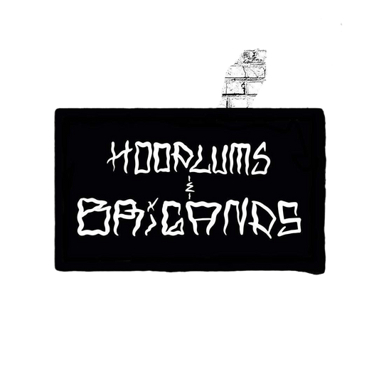 Hoodlums & Brigands Logo Sticker - hdlm.brgnd