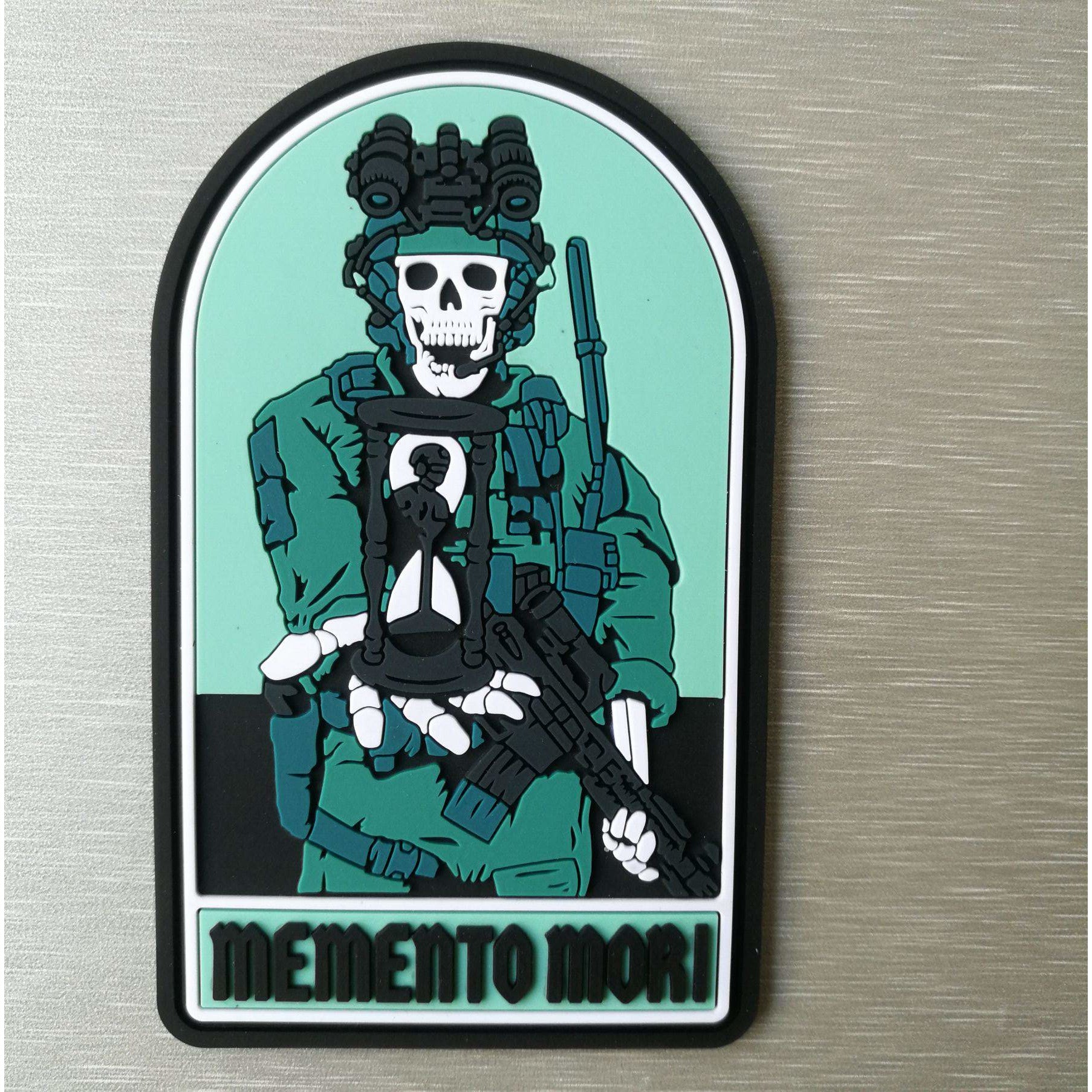 Memento Mori PVC Patch - Hoodlums & Brigands