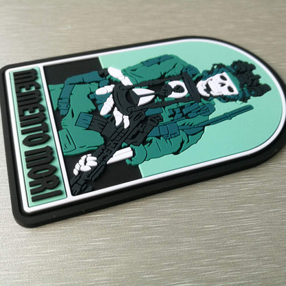 Memento Mori PVC Patch - Hoodlums & Brigands