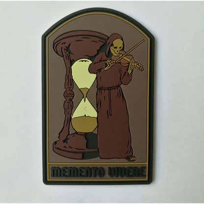 Memento Vivere PVC Patch - Hoodlums & Brigands