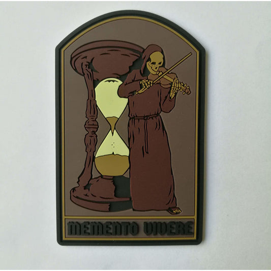 Memento Vivere PVC Patch - Hoodlums & Brigands